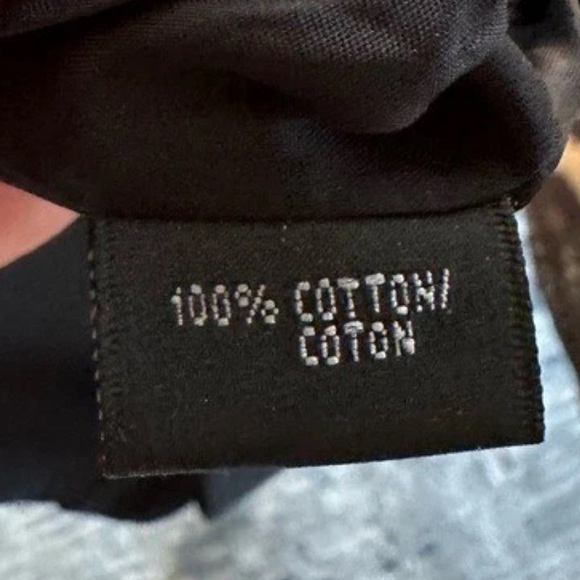 Lafayette 148 Dress Women Size 6 Sleeveless Midi Shirt Dress shirt Belt in Black - Picture 9 of 9